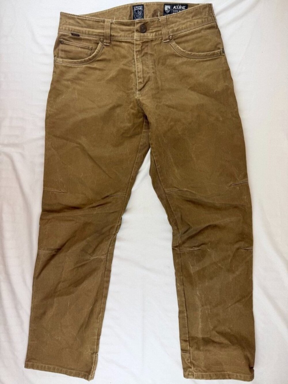 Kuhl Rydr Pants Mens 32x32 Brown Outdoor Vintage Patina Dye Hiking Work Climbing